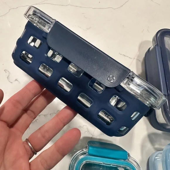 6 Ello Duraglass Refresh Glass Meal Prep Food Storage Containers Set - Picture 8 of 11